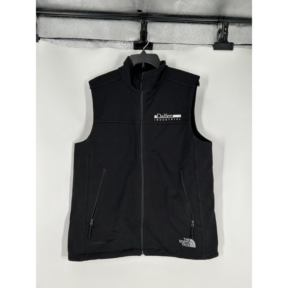The North Face Ridgewall Softshell Vest Mens Medium Windwall Sleeveless Full Zip